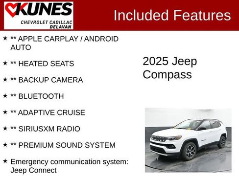 Used 2025 Jeep Compass Limited image 3
