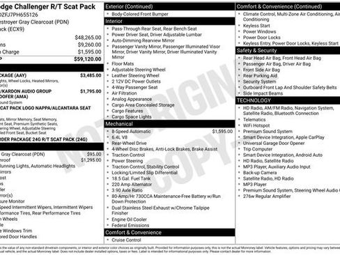 Used 2023 Dodge Challenger R/T Scat Pack w/ Plus Package RWD image 12