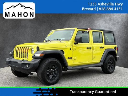Used 2024 Jeep Wrangler Unlimited Sport AWD/4WD image 1
