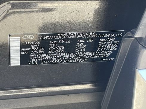 Used 2022 Hyundai Santa Fe SEL w/ Convenience + Premium Package image 35