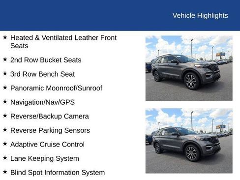 Certified 2022 Ford Explorer ST AWD/4WD image 30