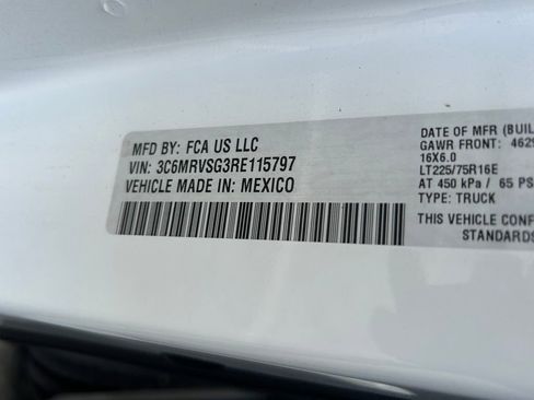 New 2024 RAM ProMaster 3500 w/ Convenience Group image 43