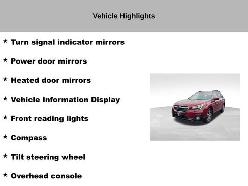 Used 2018 Subaru Outback 3.6R Limited AWD/4WD image 54
