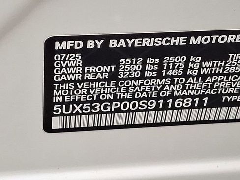 Used 2025 BMW X3 xDrive30i w/ Premium Package image 26