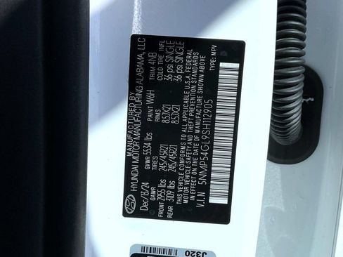 Certified 2025 Hyundai Santa Fe Calligraphy FWD image 28