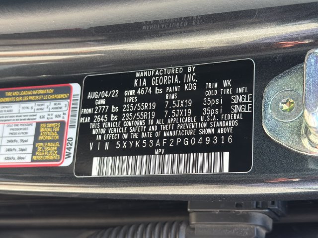 Certified 2023 Kia Sportage SX FWD image 30