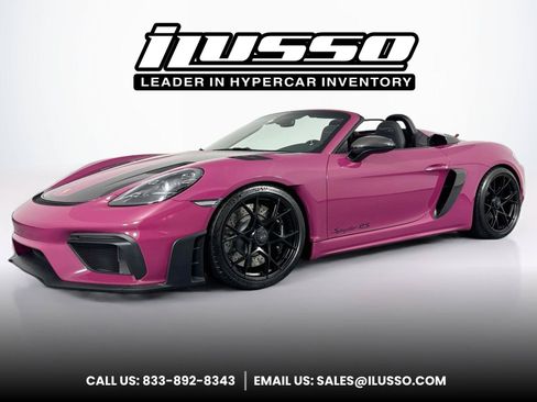 Used 2024 Porsche 718 Boxster Spyder RS RWD image 1