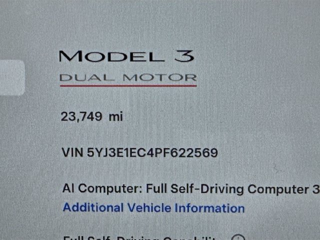 Used 2023 Tesla Model 3 Performance AWD/4WD image 16