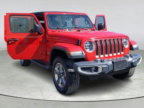 Used 2020 Jeep Wrangler Unlimited Sahara AWD/4WD image 8