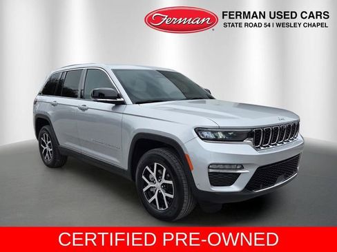 Certified 2024 Jeep Grand Cherokee Limited w/ Luxury Tech Group II AWD/4WD image 1