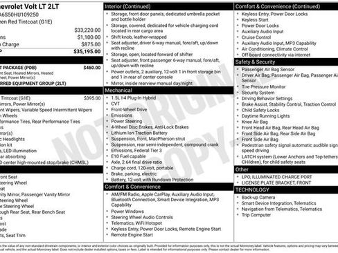 Used 2017 Chevrolet Volt LT w/ Comfort Package FWD image 41