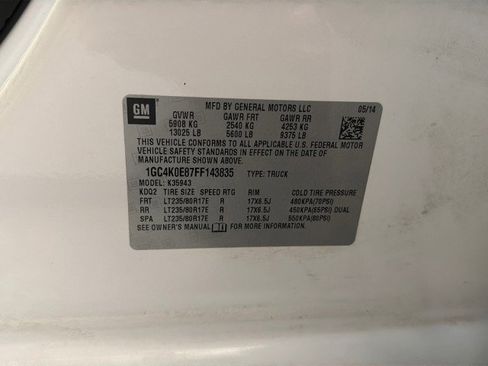 Used 2015 Chevrolet Silverado 3500 LTZ w/ Duramax Plus Package image 79