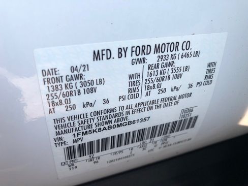 Used 2021 Ford Explorer 4WD Police Interceptor image 37