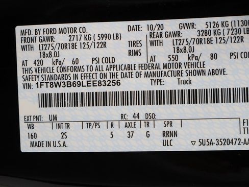 Used 2020 Ford F350 XLT w/ XLT Premium Package image 33