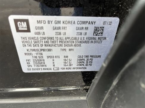 Certified 2023 Chevrolet TrailBlazer RS w/ Sun and Liftgate Package image 34