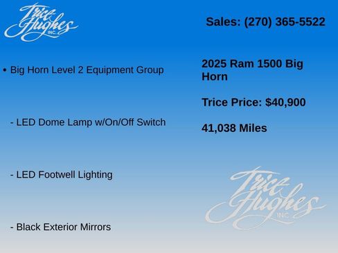 Used 2025 RAM 1500 Big Horn AWD/4WD image 8