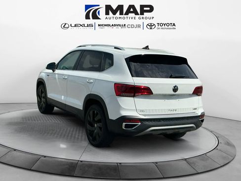 Used 2023 Volkswagen Taos SEL w/ Black Wheel Package AWD/4WD image 3