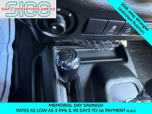 Used 2018 Jeep Wrangler Unlimited Rubicon w/ Connectivity Group AWD/4WD image 19