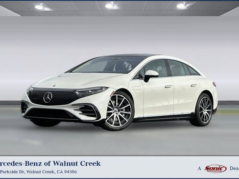 Certified 2023 Mercedes-Benz EQS 580 4MATIC Sedan image 1