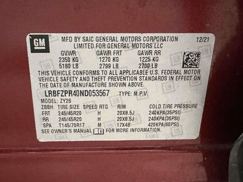 Certified 2022 Buick Envision Essence w/ Technology Package II AWD/4WD image 40