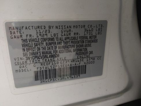 Used 2024 Nissan Kicks SV FWD image 33