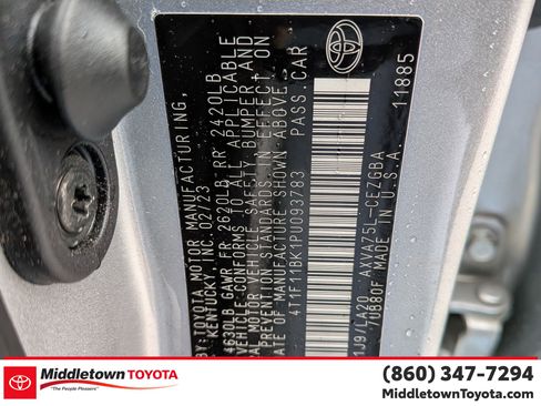 Certified 2023 Toyota Camry XLE image 39