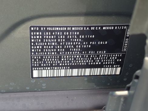 New 2026 Volkswagen Tiguan SE R-Line image 24