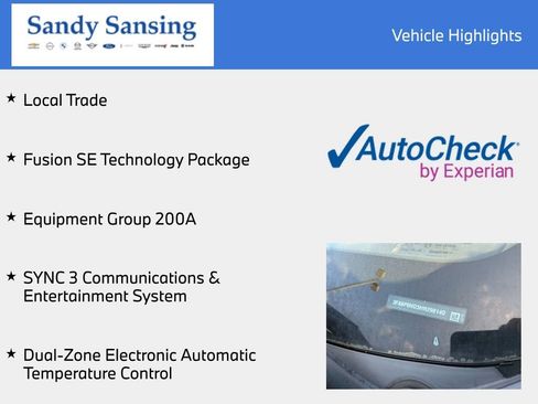 Used 2017 Ford Fusion SE w/ Fusion SE Technology Package image 7