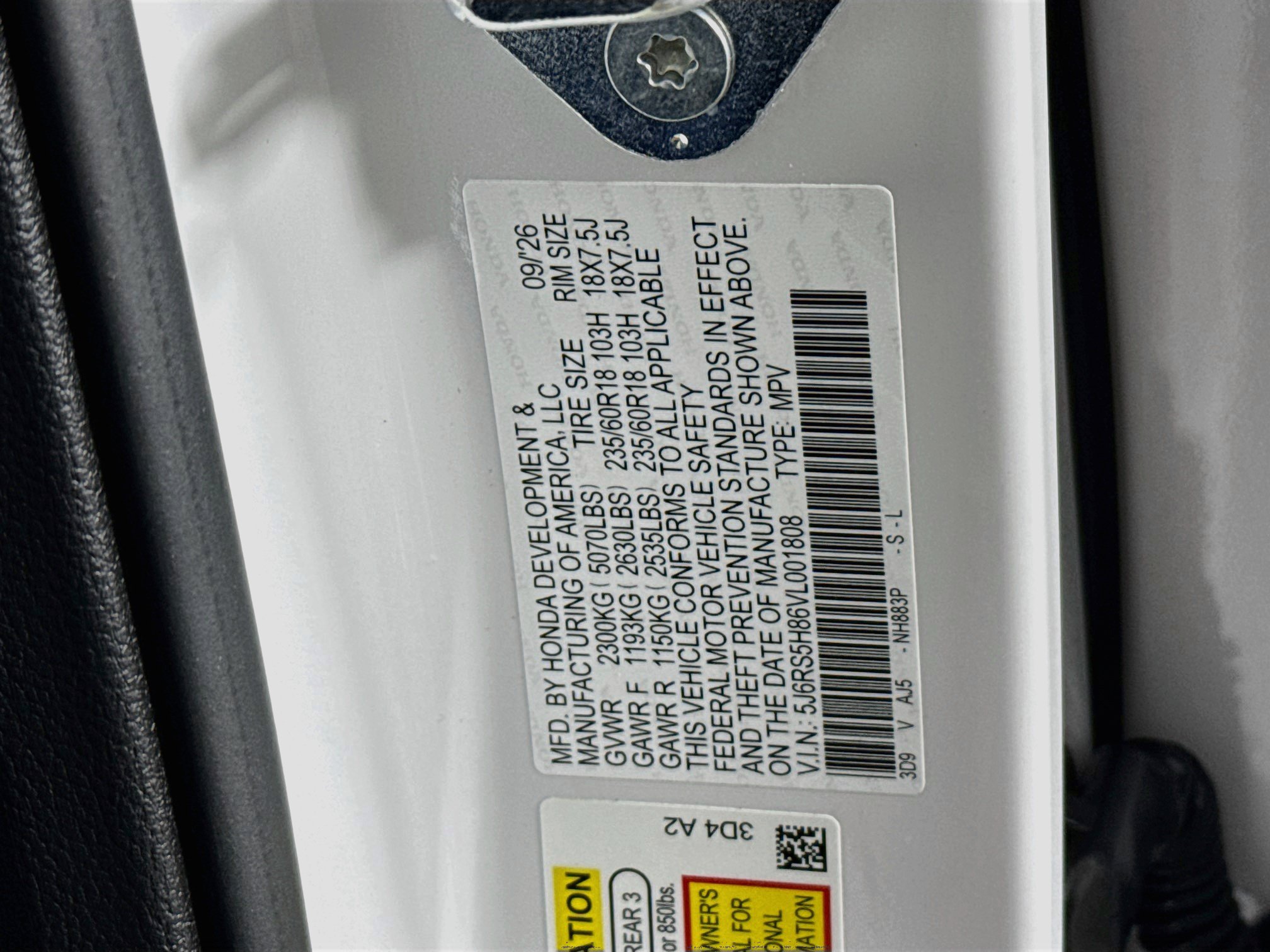 New 2027 Honda CR-V Sport-L image 38