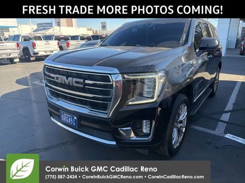 Used 2021 GMC Yukon SLT image 1