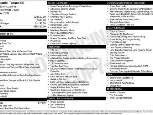 Used 2020 Hyundai Tucson SE FWD image 16