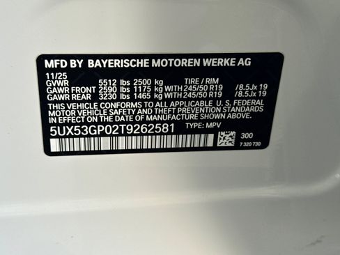 Used 2026 BMW X3 xDrive30i w/ Convenience Package AWD/4WD image 39