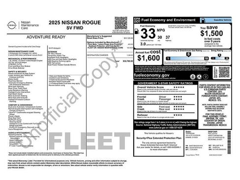 Used 2025 Nissan Rogue SV FWD image 2