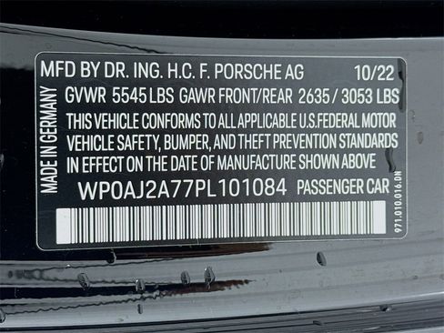 Used 2023 Porsche Panamera Platinum Edition image 38