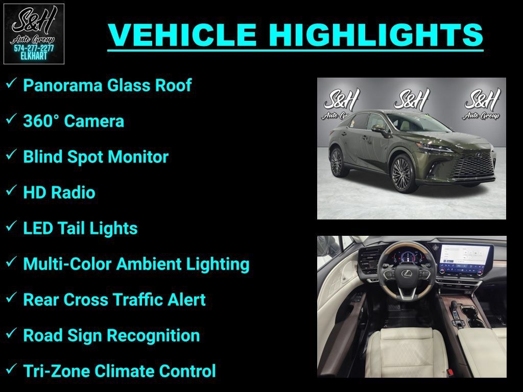 Used 2023 Lexus RX 350 AWD w/ Cold Area Package image 3