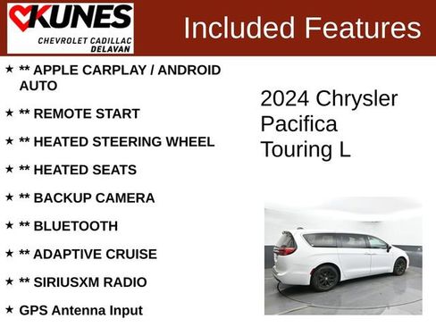 Used 2024 Chrysler Pacifica Touring-L FWD image 3