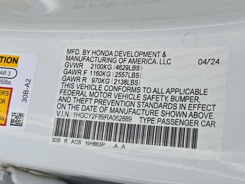 Used 2024 Honda Accord Touring image 36