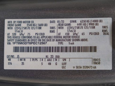 Used 2023 Ford F350 XLT w/ 360-Degree Camera Package AWD/4WD image 65