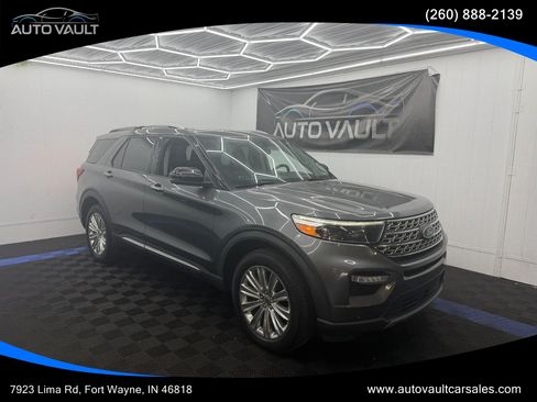 Used 2021 Ford Explorer Limited w/ Hybrid Equipment Group 310A AWD/4WD image 1
