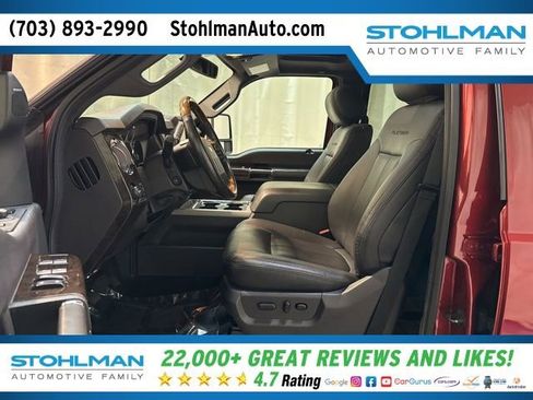 Used 2015 Ford F350 Platinum w/ Platinum Package image 14