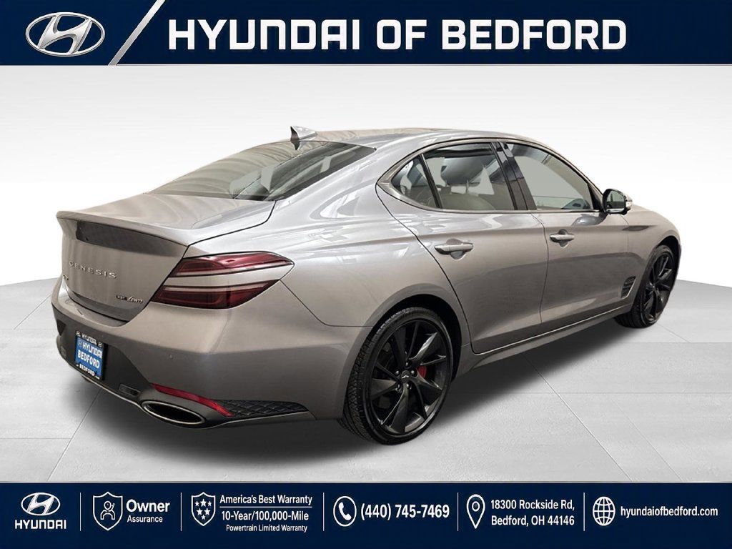 Used 2023 Genesis G70 3.3T w/ Sport Prestige Package AWD/4WD image 8