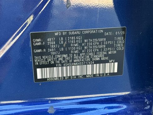 Certified 2025 Subaru Crosstrek 2.5i Limited w/ Popular Package #4A image 29