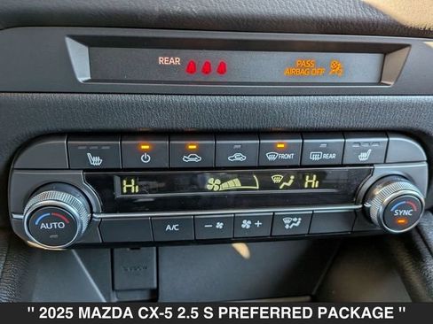 Used 2025 MAZDA CX-5 AWD 2.5 S w/ Preferred Package image 27