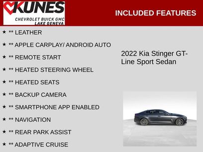 Used 2022 Kia Stinger GT-Line