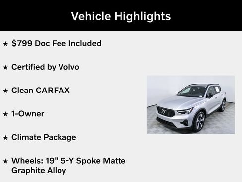 Certified 2025 Volvo XC40 B5 Plus image 5