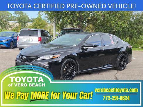 Certified 2024 Toyota Camry XSE w/ Navigation Package FWD image 1