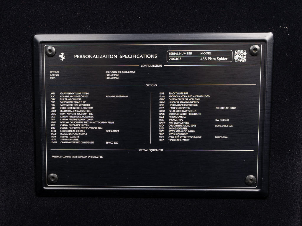 Certified 2019 Ferrari 488 Pista Coupe RWD image 42