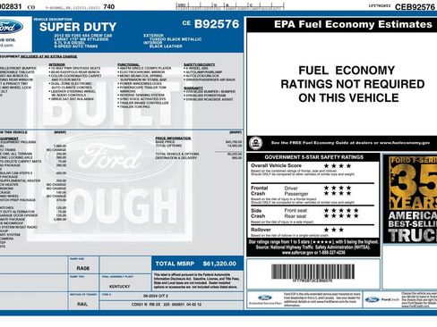 Used 2012 Ford F250 Lariat w/ Lariat Ultimate Pkg AWD/4WD image 43