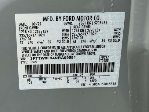 Used 2022 Ford Maverick XL w/ Equipment Group 100A Standard image 26