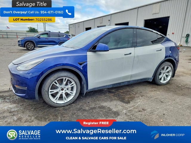 Used 2021 Tesla Model Y Long Range AWD/4WD image 1